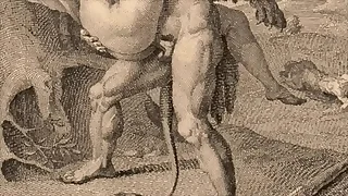 vintage crestfallen illustration